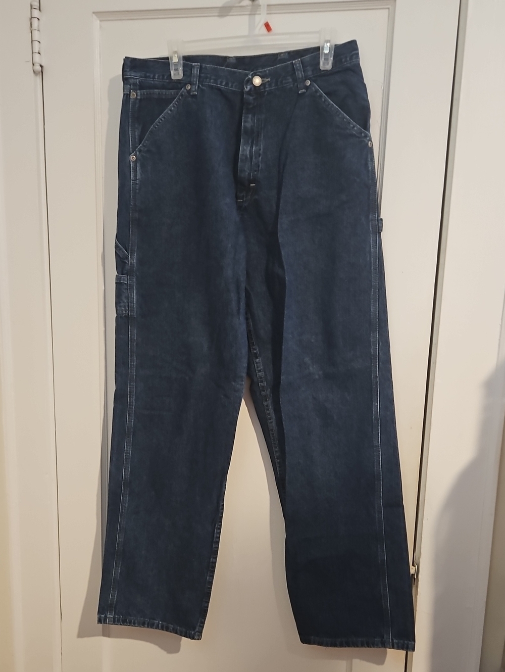 Wrangler RIGGS Workwear Relaxed Fit Jeans in Blue Waist 34 Inseam 34